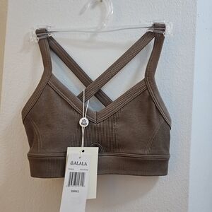 Alala Women's Taupe Sports Bra